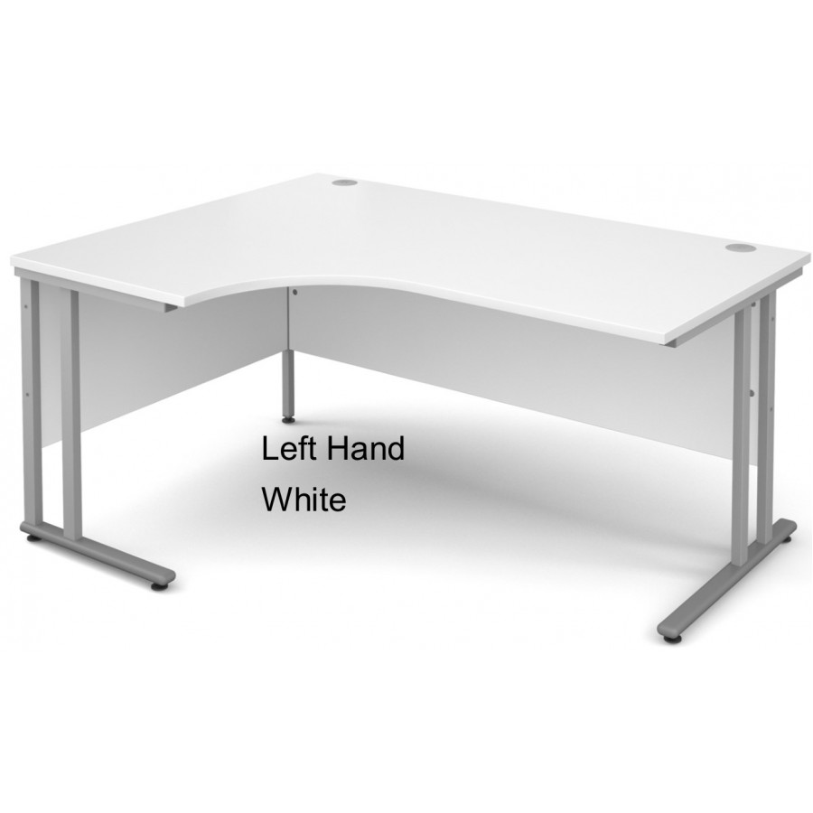 Maestro Cantilever Ergonomic Corner Office Desk